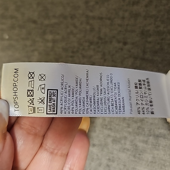 Topshop cashmere blend sweater US 4 - Picture 7 of 7